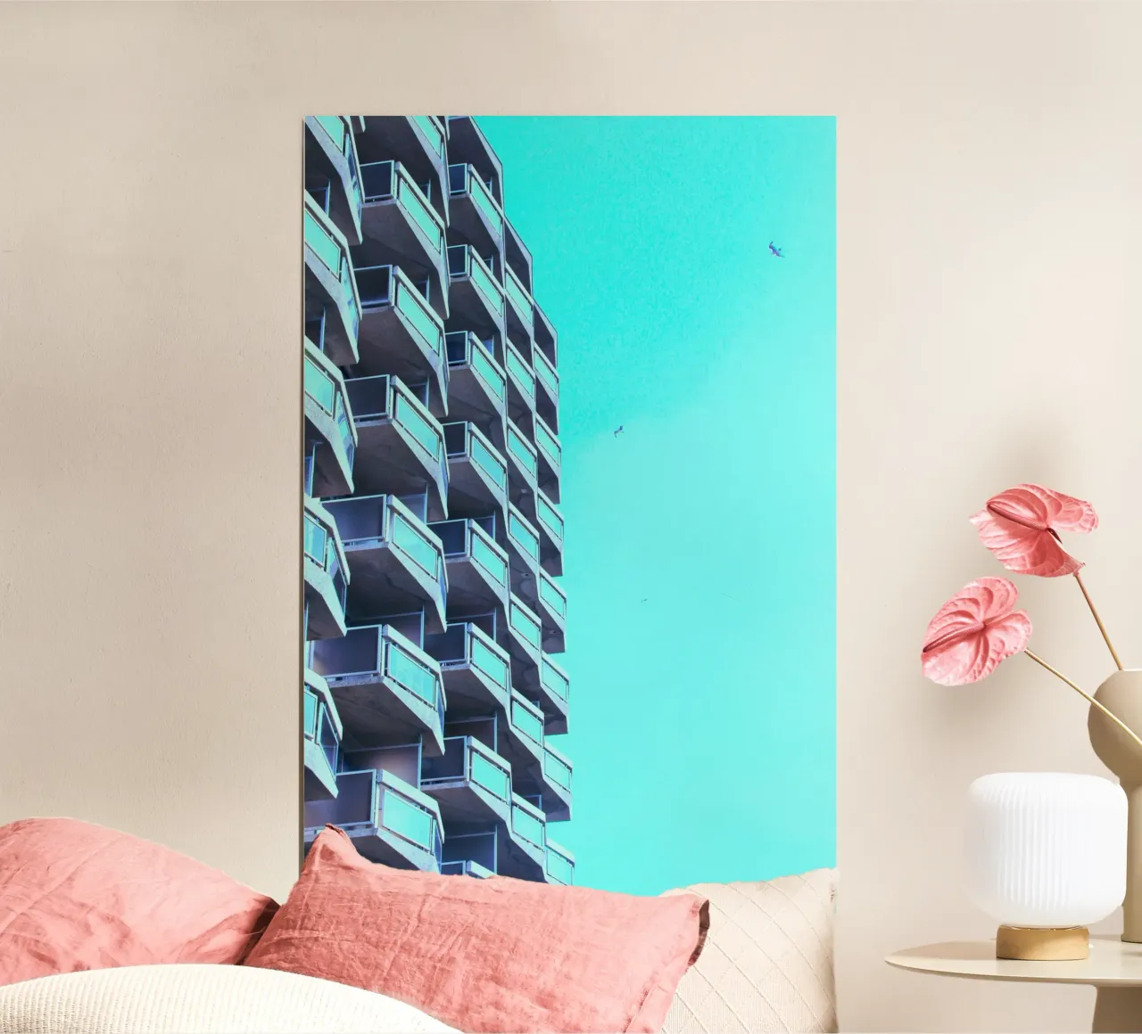 oostendeblue poster by DragonFly