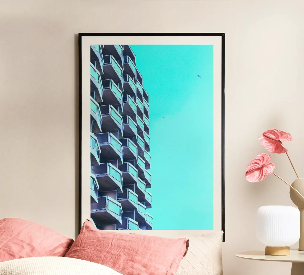 oostendeblue poster by DragonFly