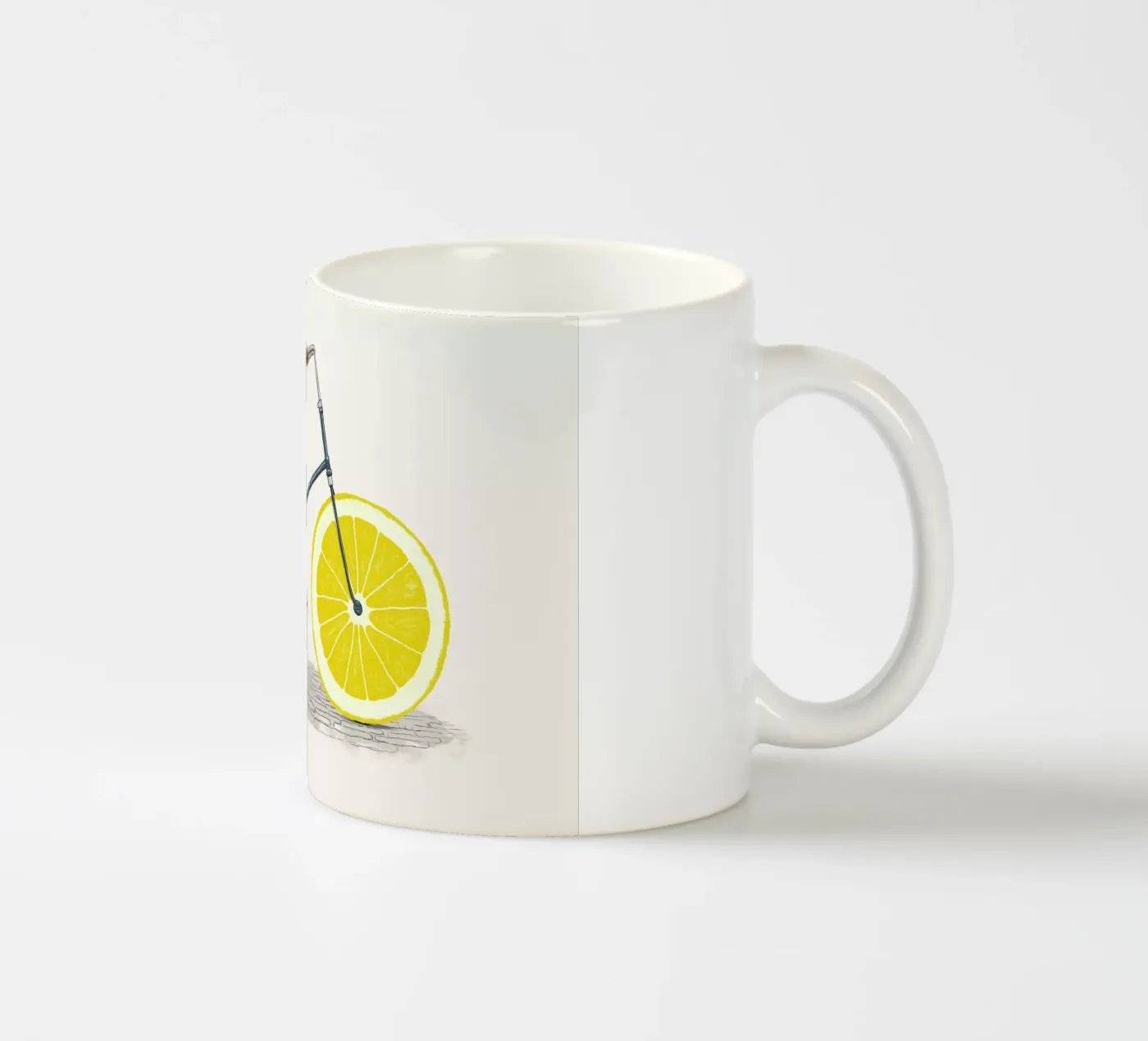 Lemonade Keramik Tasse von Florent Bodart