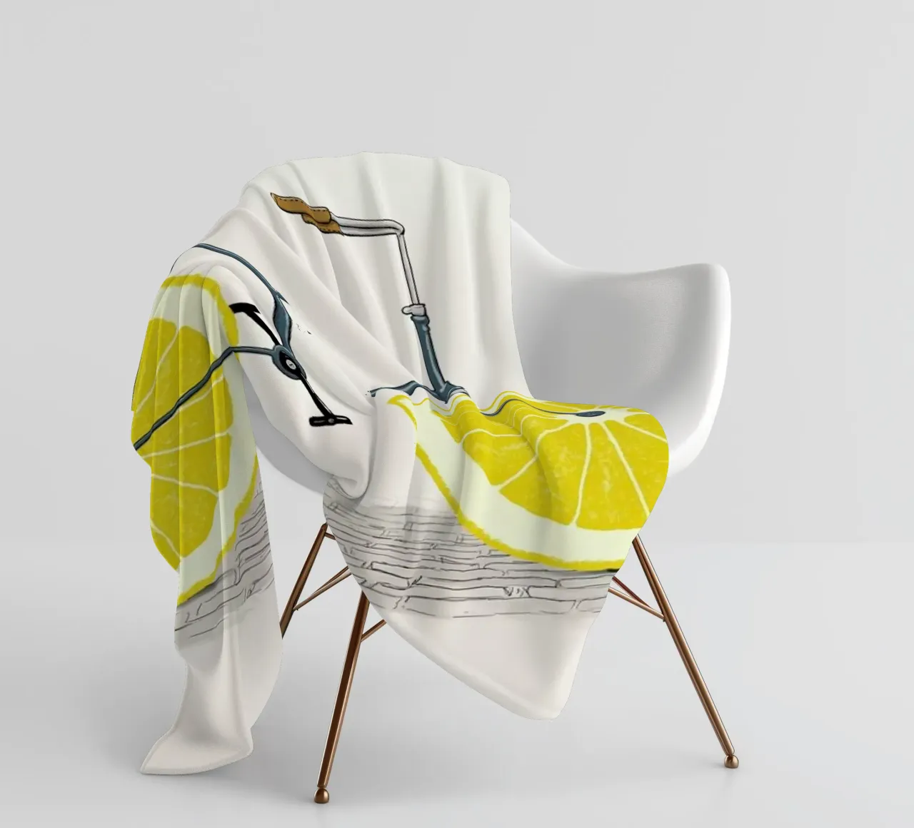 Lemonade Fleecedecke von Florent Bodart