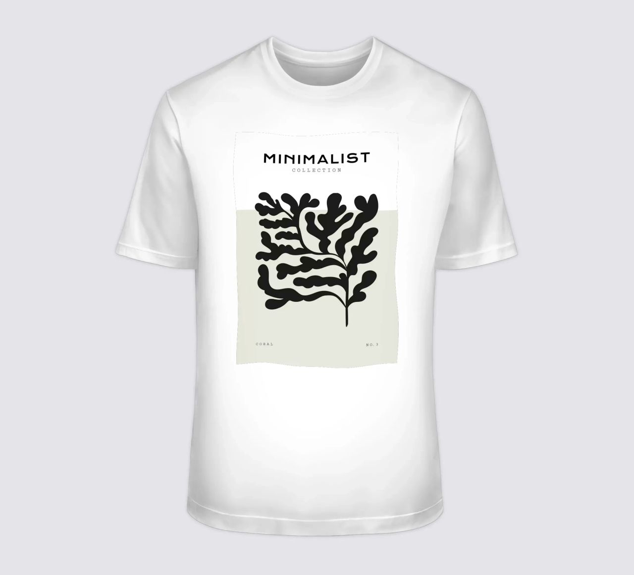 Boho Bohemian 4 Soft Coral 3 T-Shirt von Boho Print Collection
