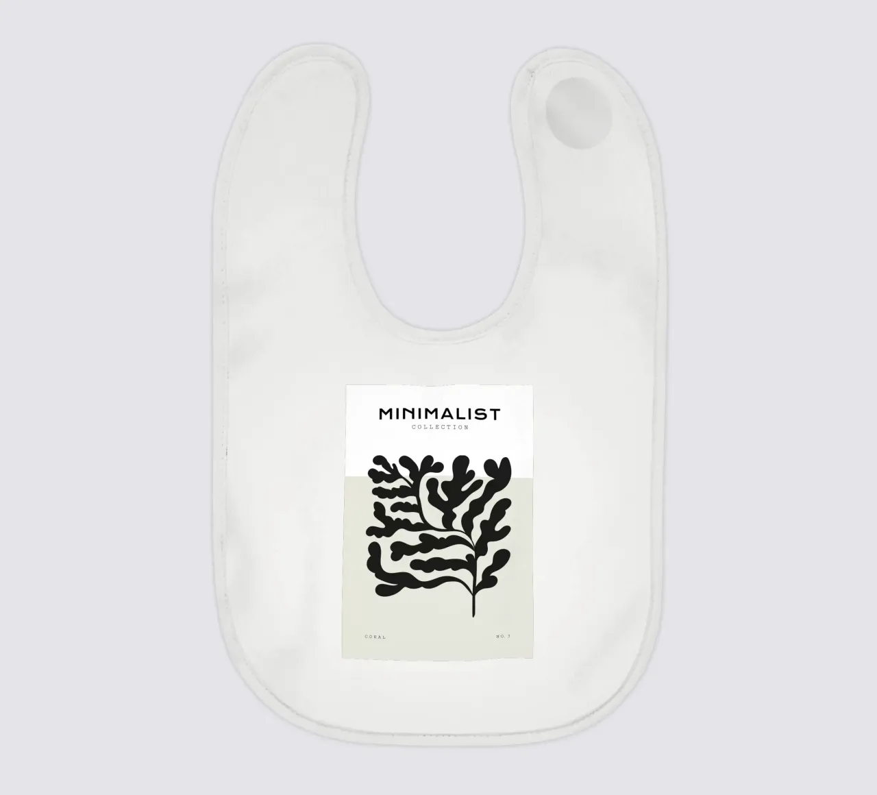 Boho Bohemian 4 Soft Coral 3 bavaglino da Boho Print Collection