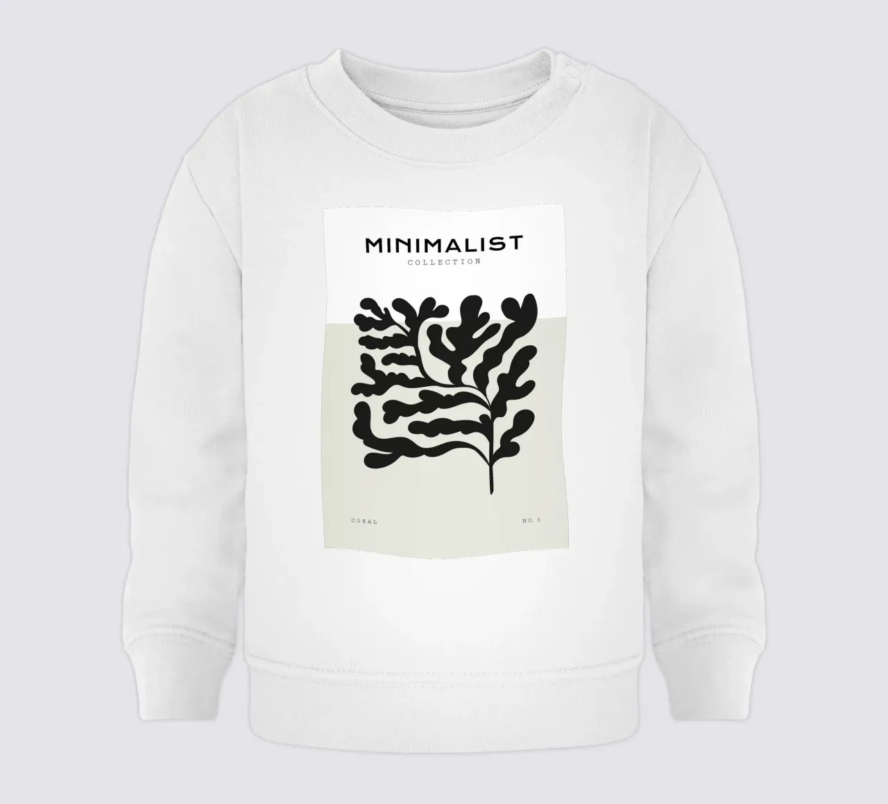 Boho Bohemian 4 Soft Coral 3 felpa neonato da Boho Print Collection