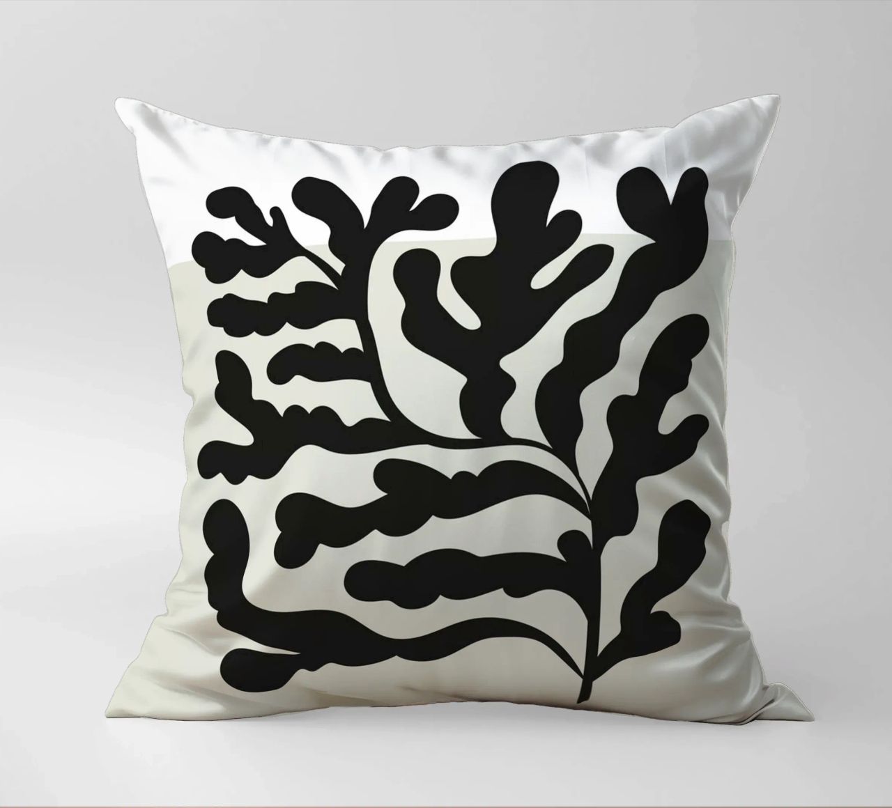 Boho Bohemian 4 Soft Coral 3 decorative cushion by Boho Print Collection