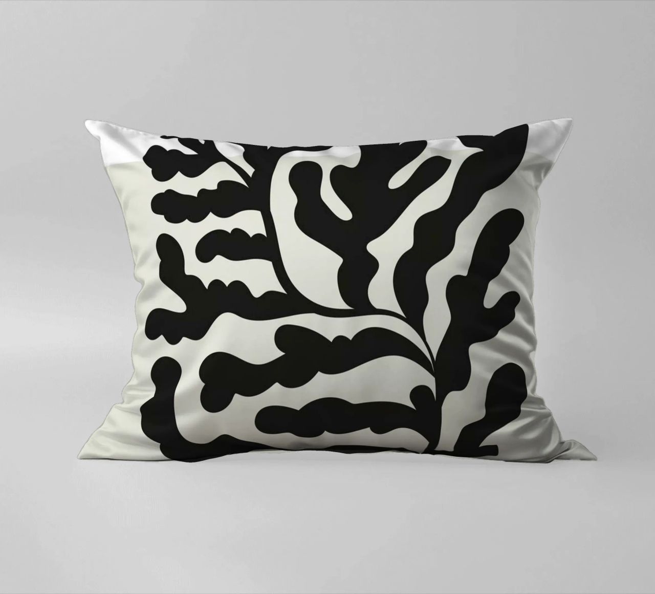 Boho Bohemian 4 Soft Coral 3 decorative cushion by Boho Print Collection