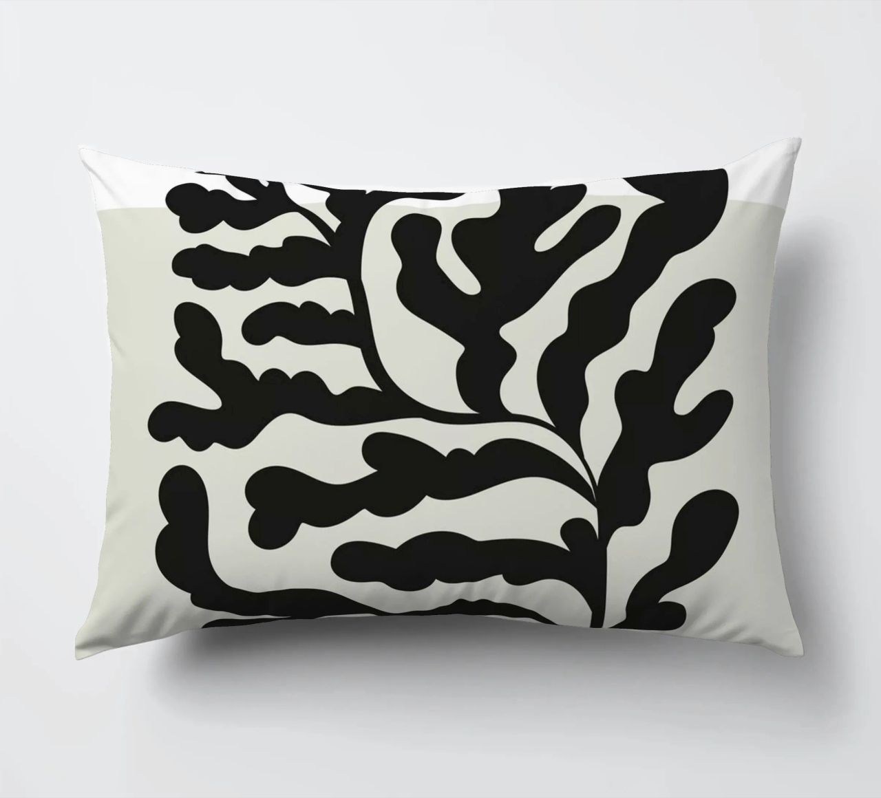 Boho Bohemian 4 Soft Coral 3 decorative cushion by Boho Print Collection