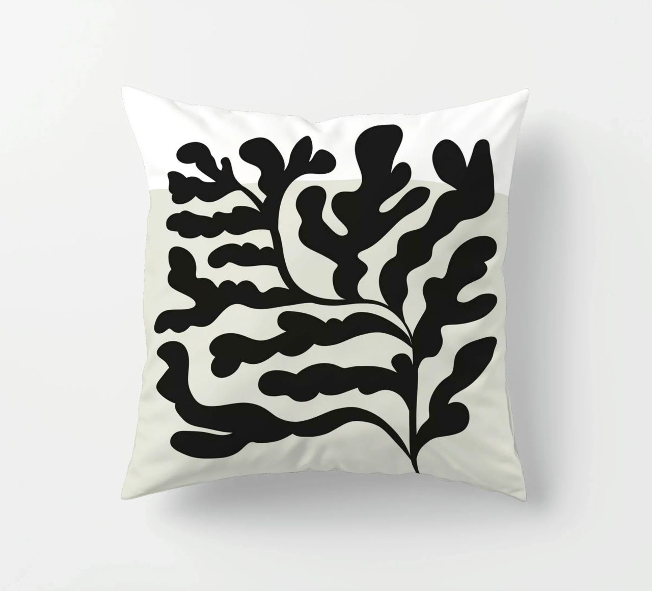Boho Bohemian 4 Soft Coral 3 decorative cushion by Boho Print Collection