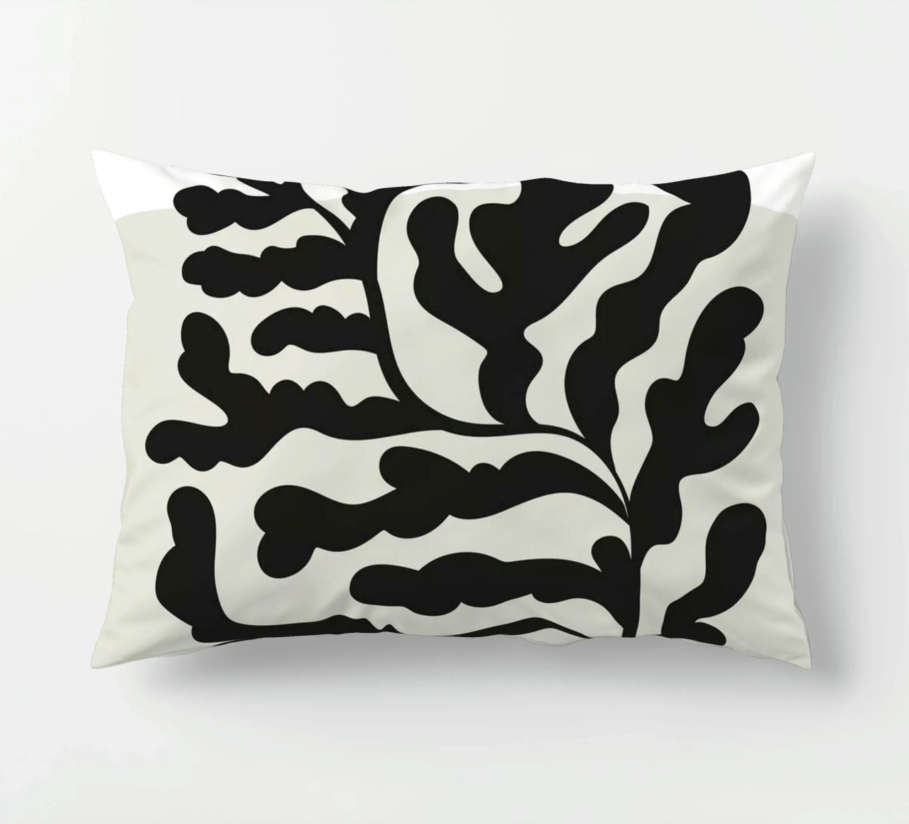Boho Bohemian 4 Soft Coral 3 decorative cushion by Boho Print Collection