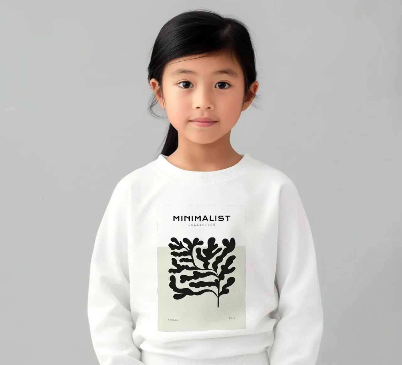 Boho Bohemian 4 Soft Coral 3 felpa bambino da Boho Print Collection