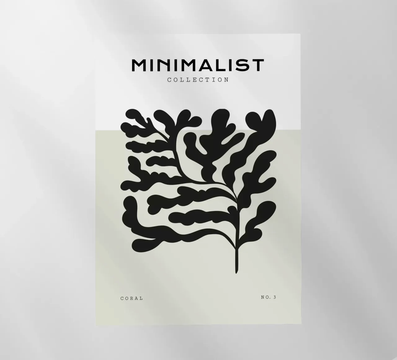 Boho Bohemian 4 Soft Coral 3 pellicola backlit da Boho Print Collection