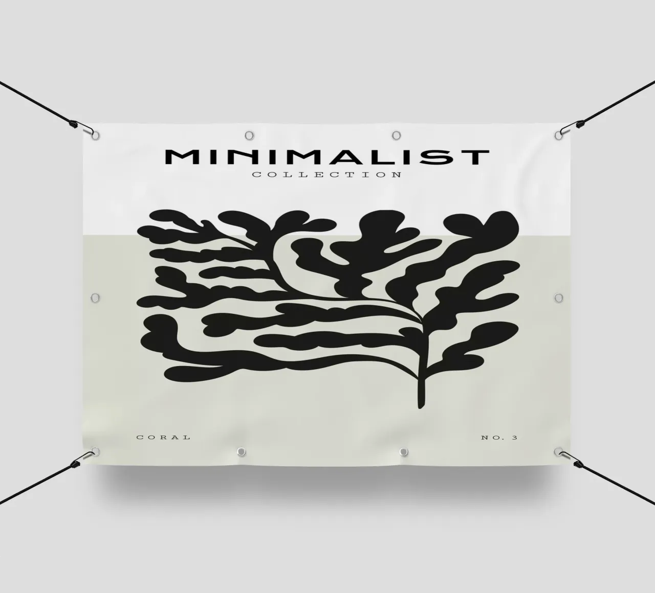 Boho Bohemian 4 Soft Coral 3 telo in pvc da Boho Print Collection