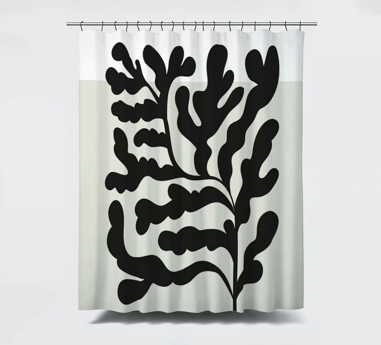 Boho Bohemian 4 Soft Coral 3 Duschvorhang von Boho Print Collection