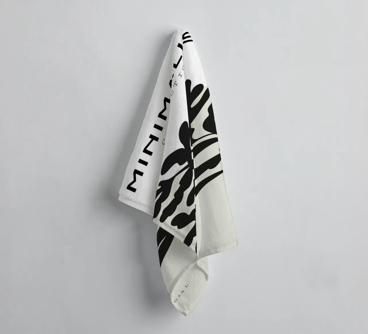 Boho Bohemian 4 Soft Coral 3 asciugamano da bagno da Boho Print Collection