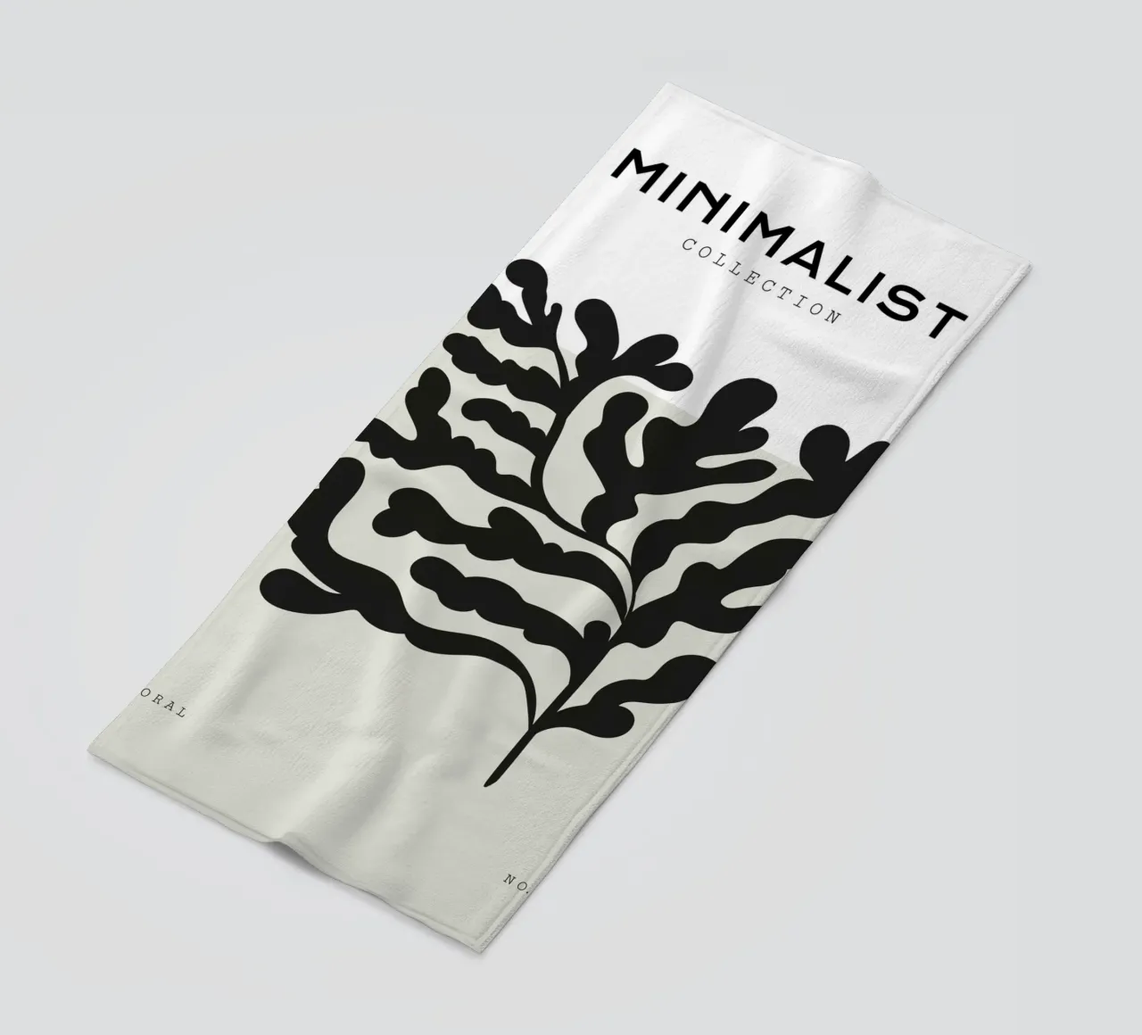 Boho Bohemian 4 Soft Coral 3 telo mare da Boho Print Collection