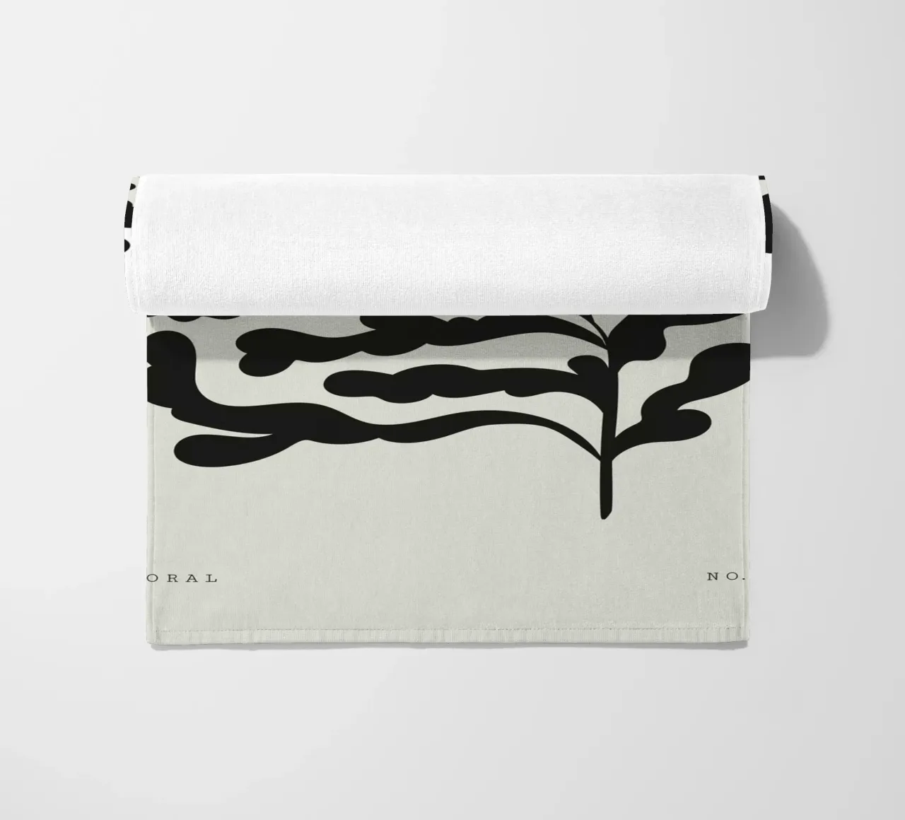 Boho Bohemian 4 Soft Coral 3 telo mare da Boho Print Collection