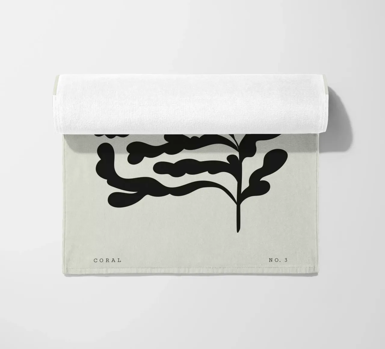 Boho Bohemian 4 Soft Coral 3 telo mare da Boho Print Collection