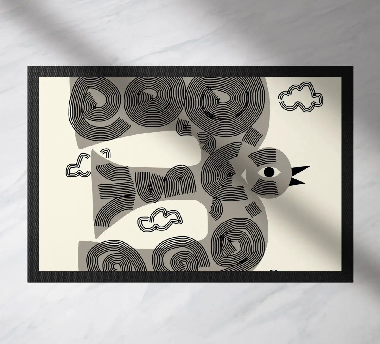 Uccello grigio zerbino da Little Dean