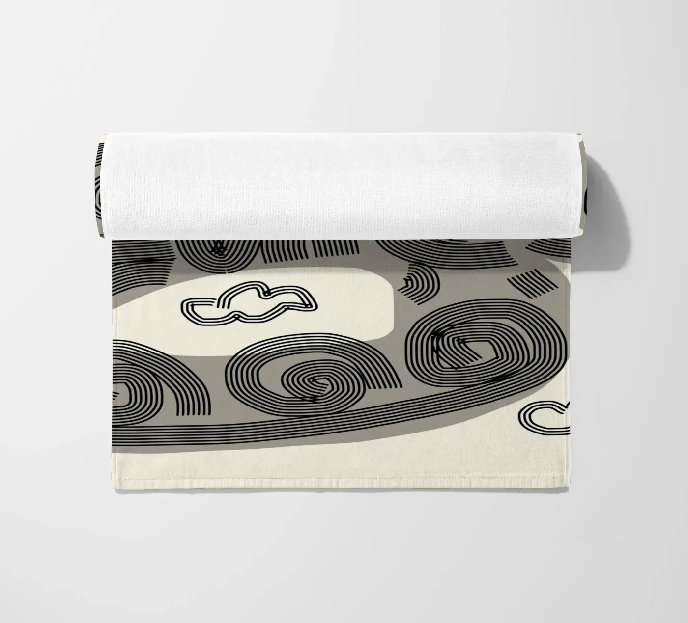 Uccello grigio telo mare da Little Dean