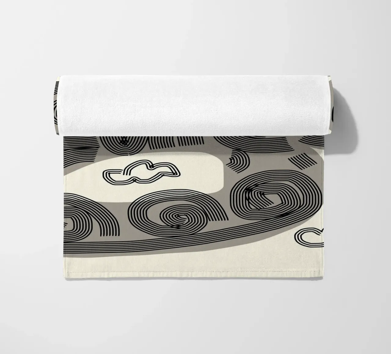 Uccello grigio telo mare da Little Dean