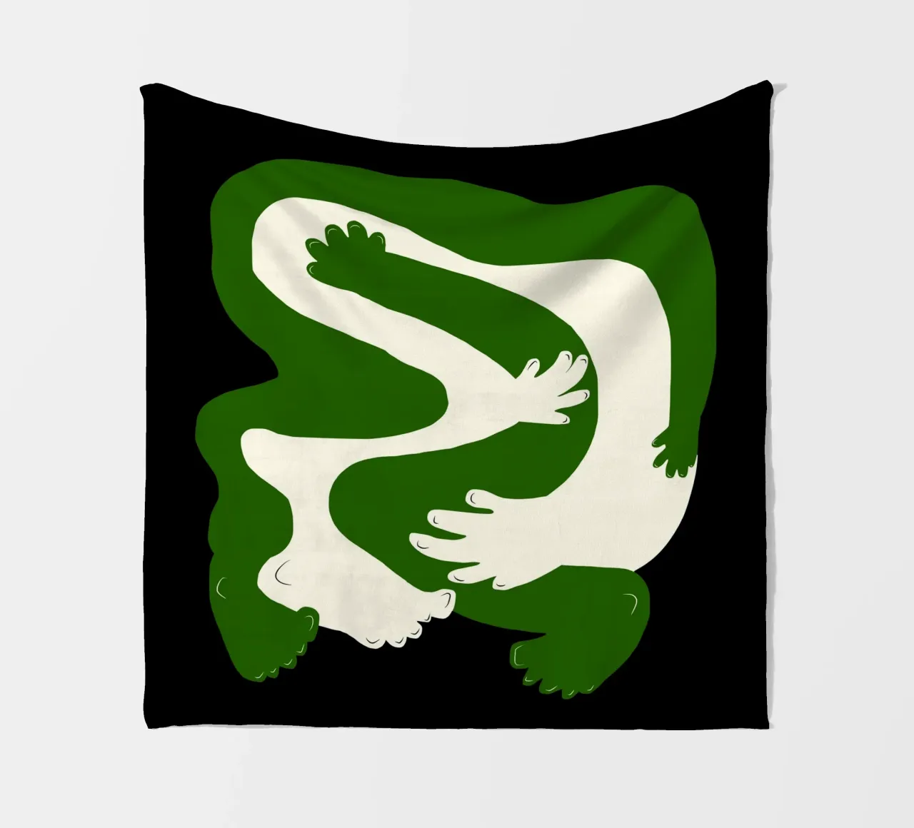 Abbraccio di colore coperta in pile da Little Dean