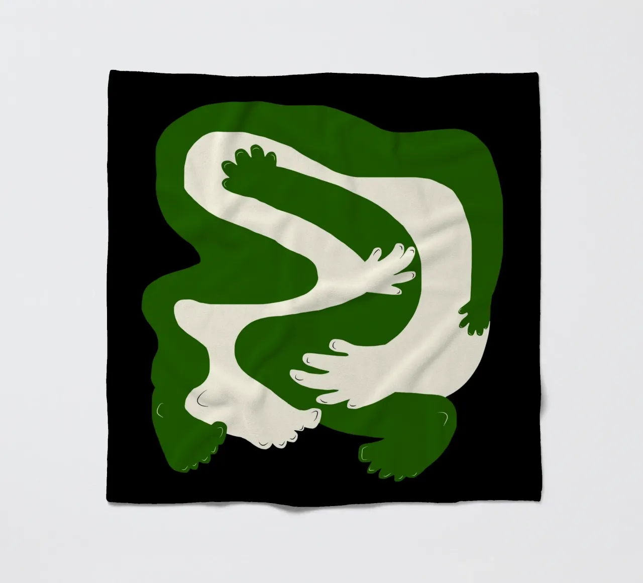 Abbraccio di colore coperta in pile da Little Dean