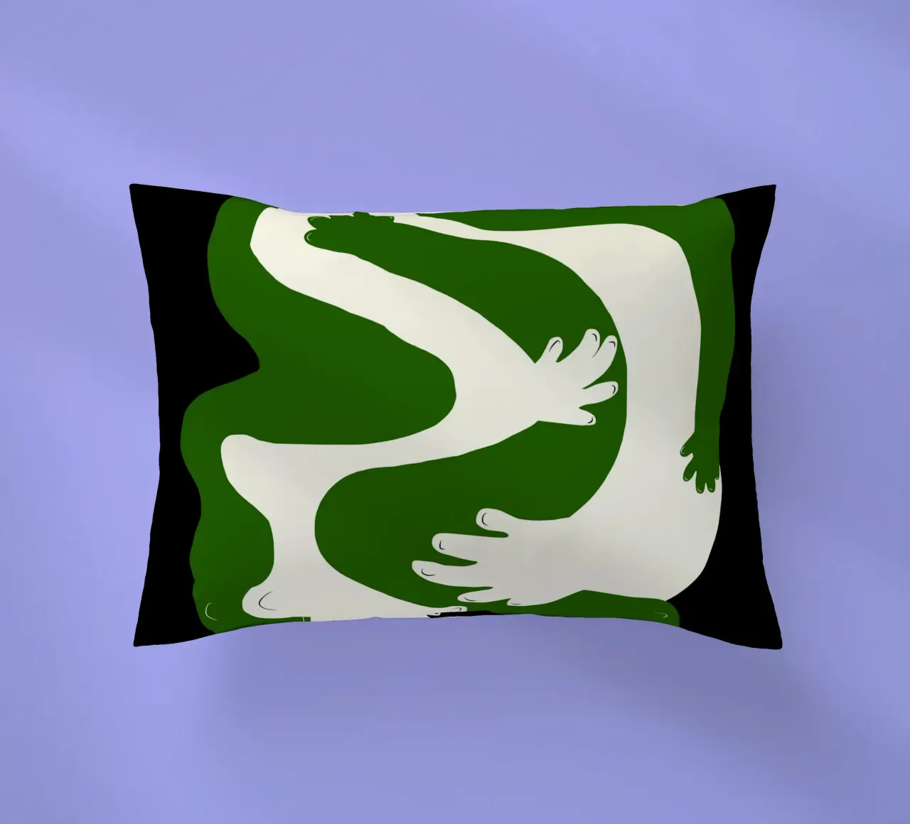 Abbraccio di colore cuscino da Little Dean