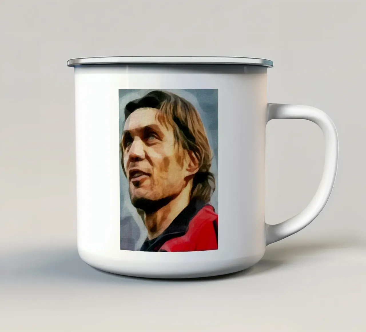 Paolo Maldini tazza in smalto da dan band