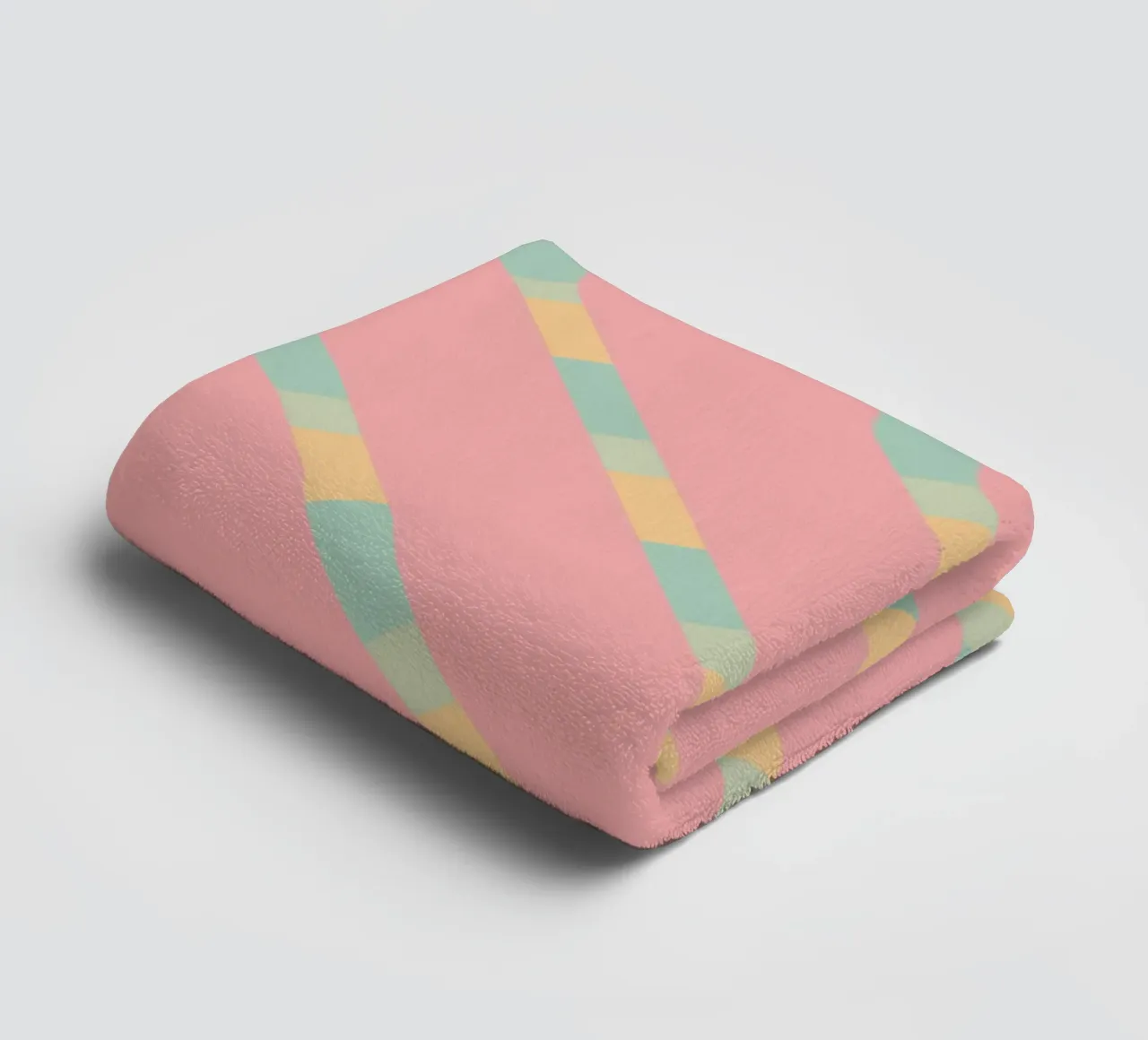 Weaving stripe pattern 12 towel by Little Dean