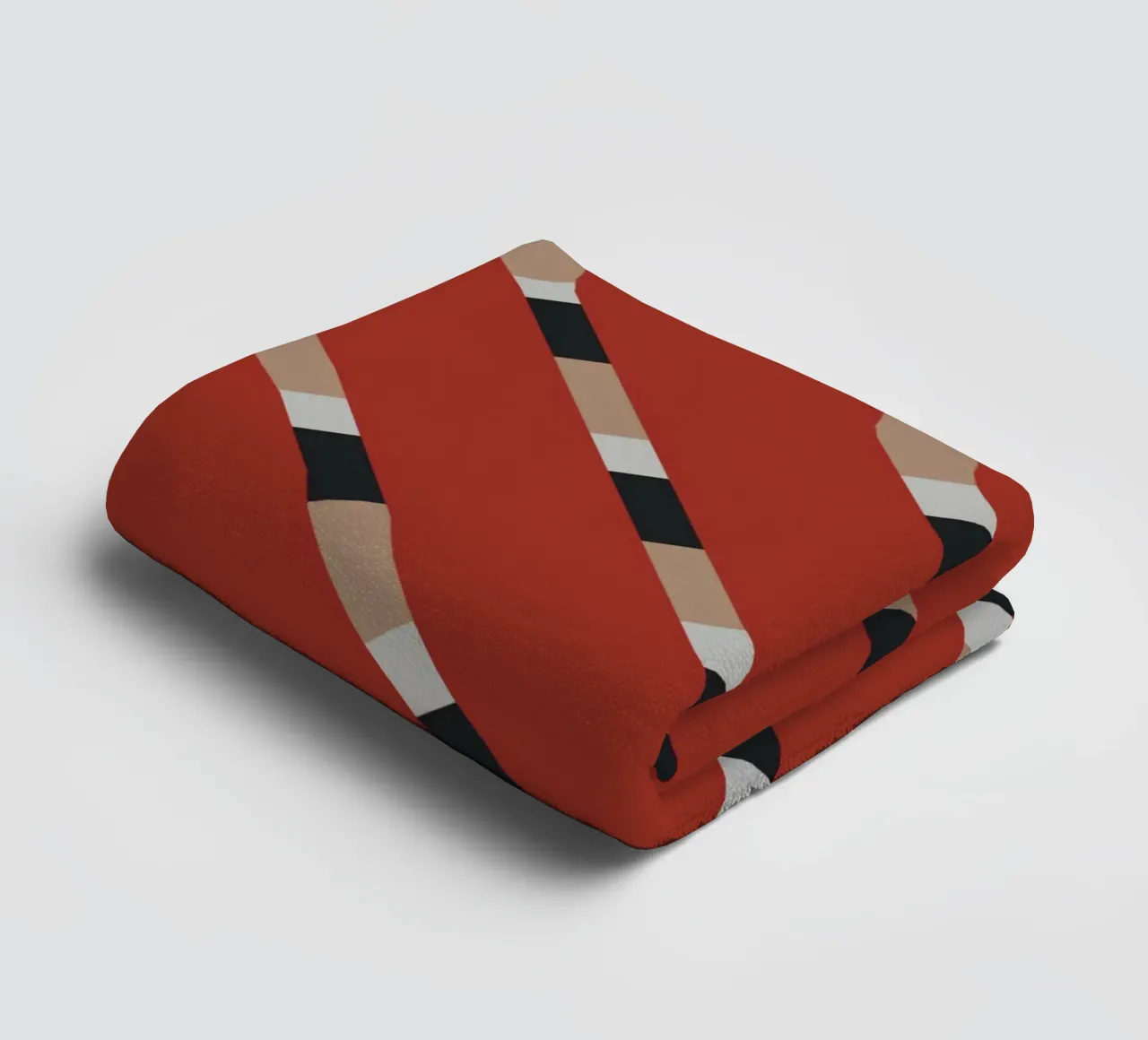 Weaving stripe pattern 13 towel by Little Dean