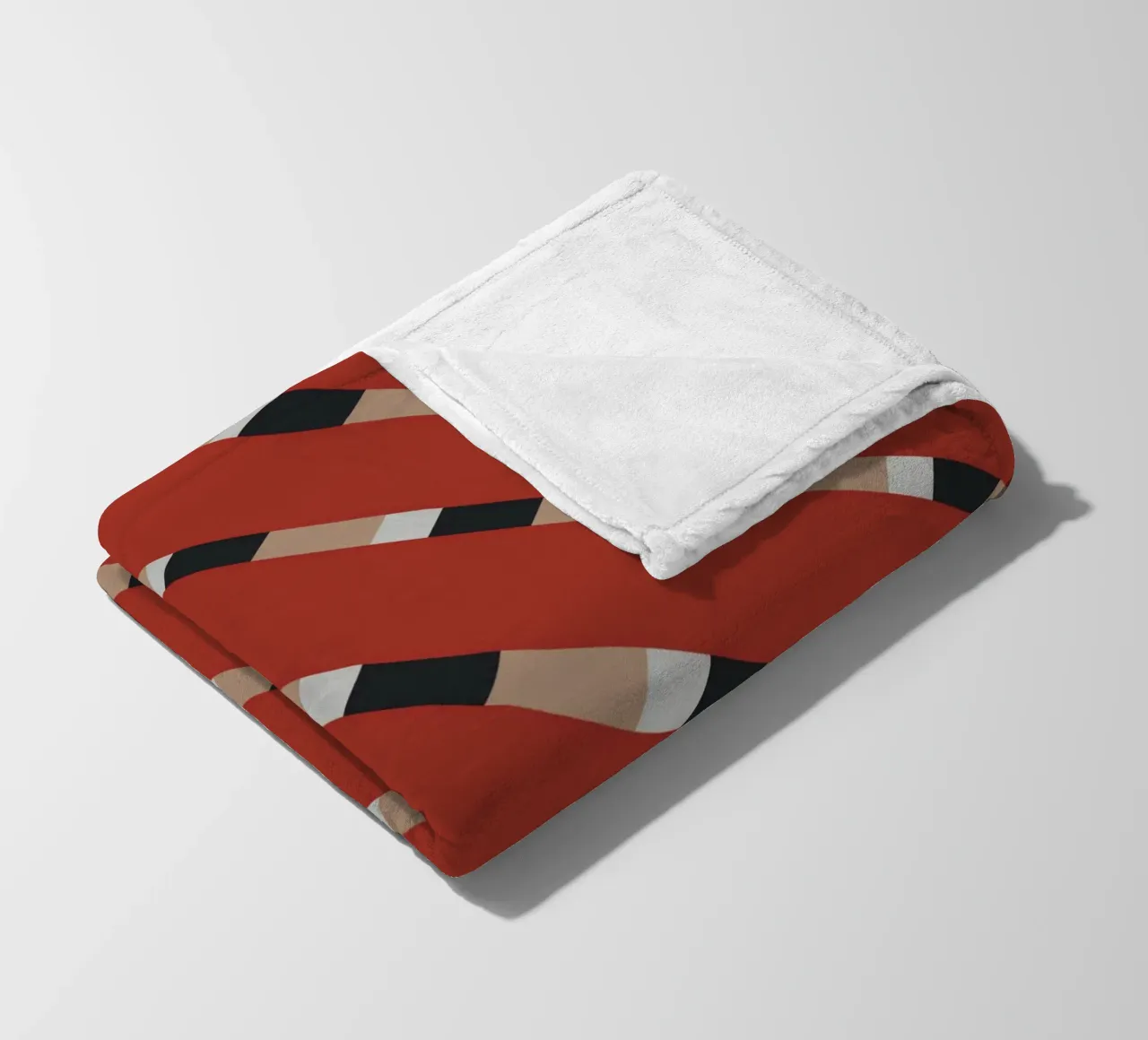 Tessitura a righe 13 coperta in pile da Little Dean