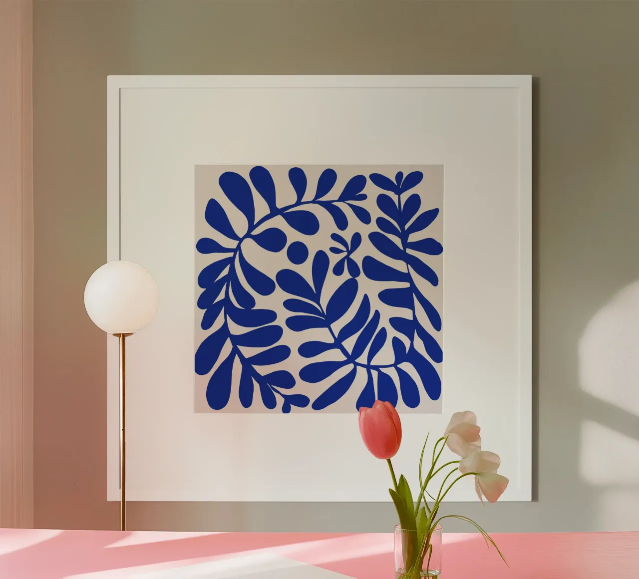 Feuillage ultramarin poster de Little Dean