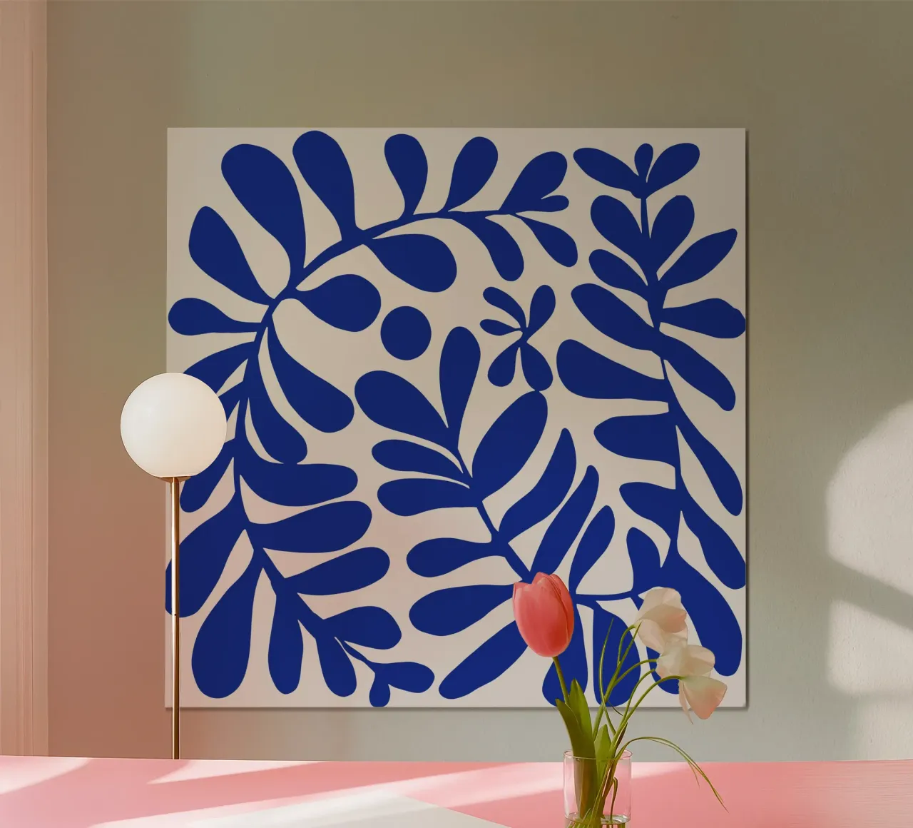 Feuillage ultramarin poster de Little Dean