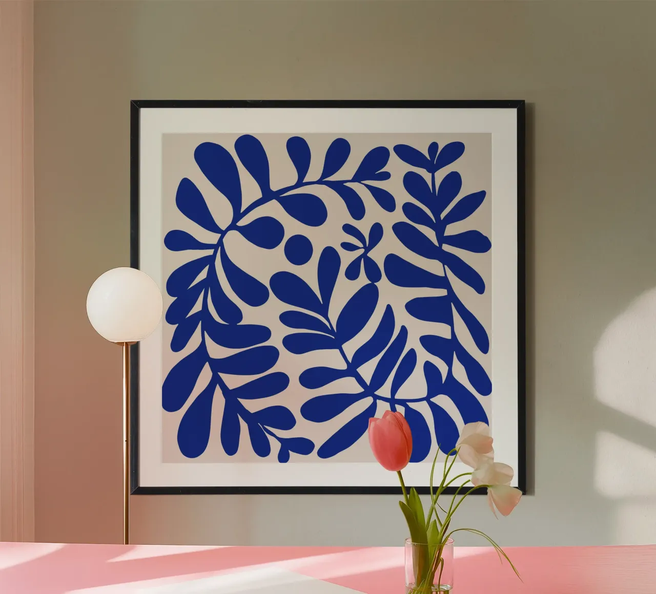 Feuillage ultramarin poster de Little Dean