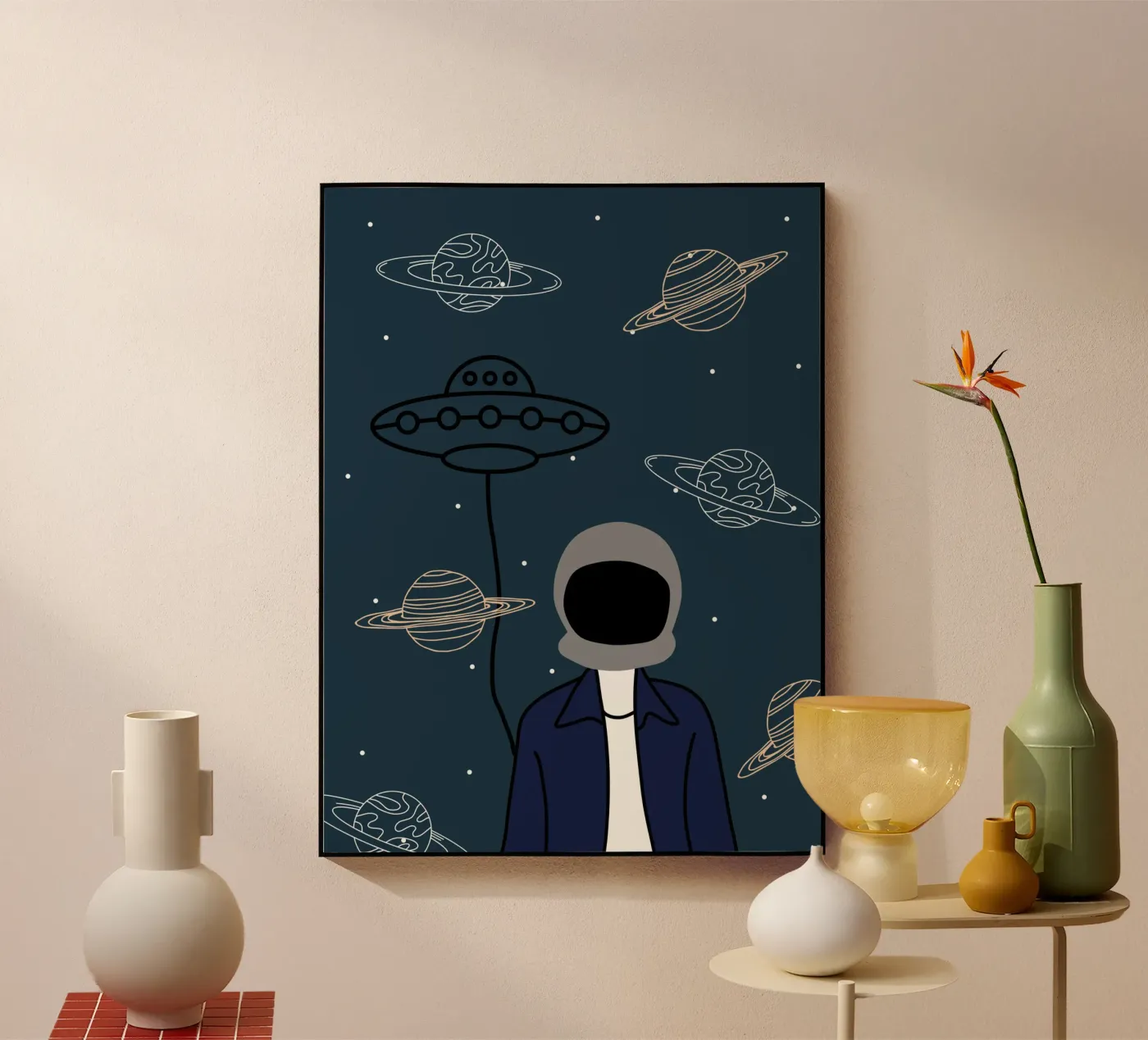 Martian multiverse plexiglass da Little Dean
