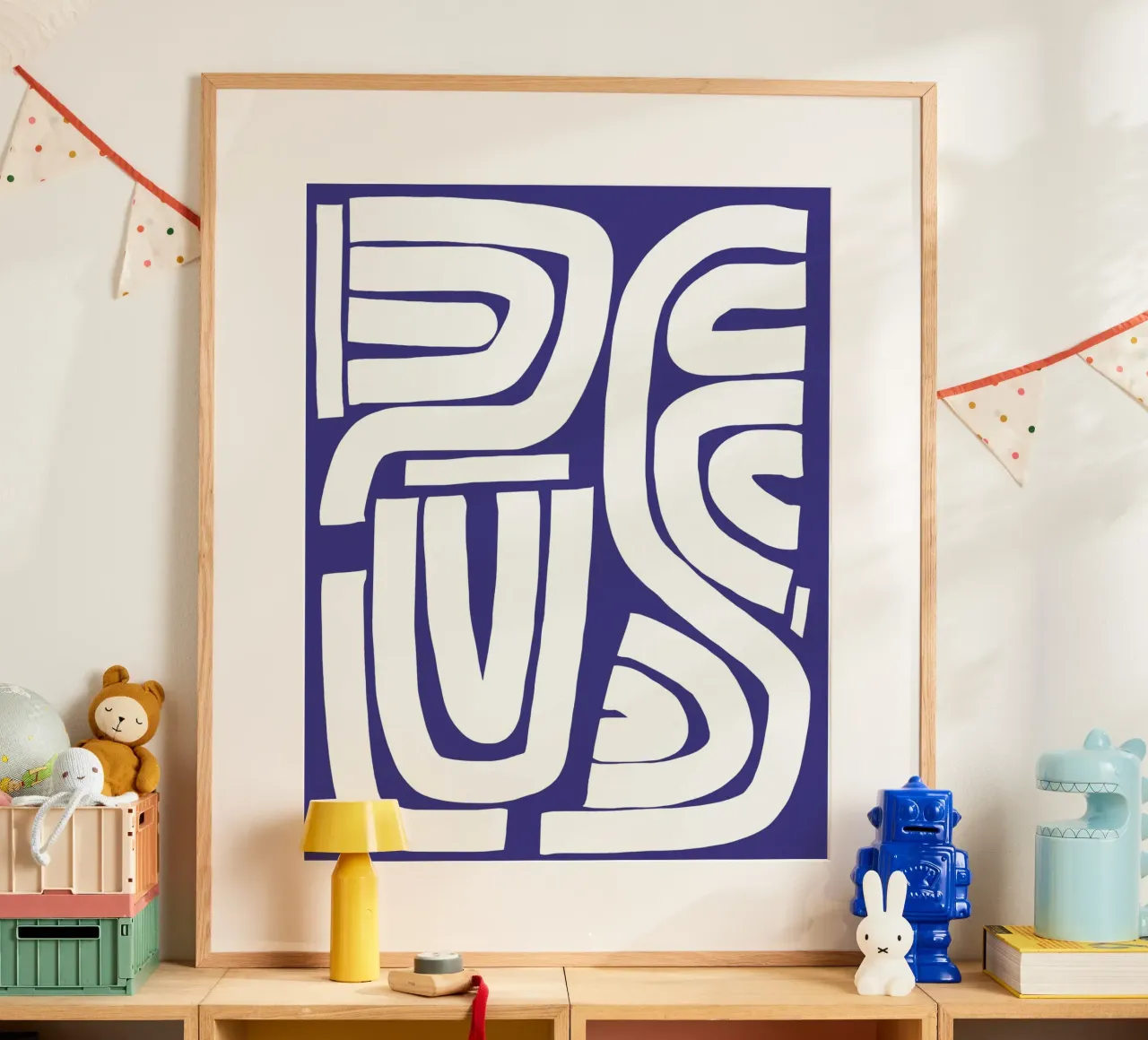 Linea decorativa in grassetto poster da Little Dean