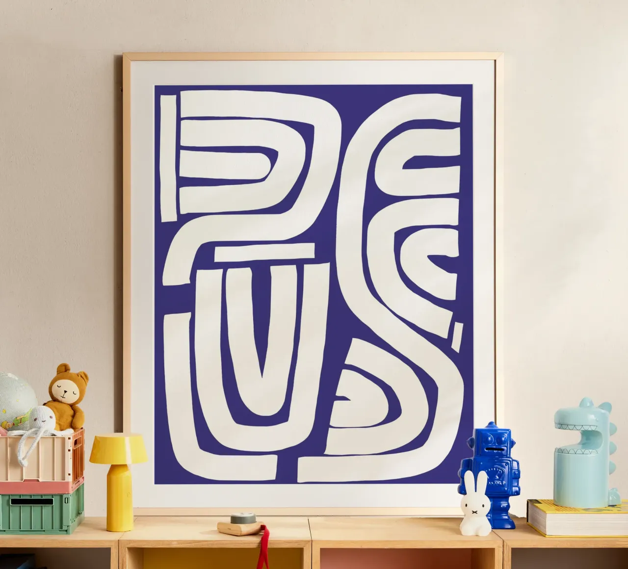 Linea decorativa in grassetto poster da Little Dean