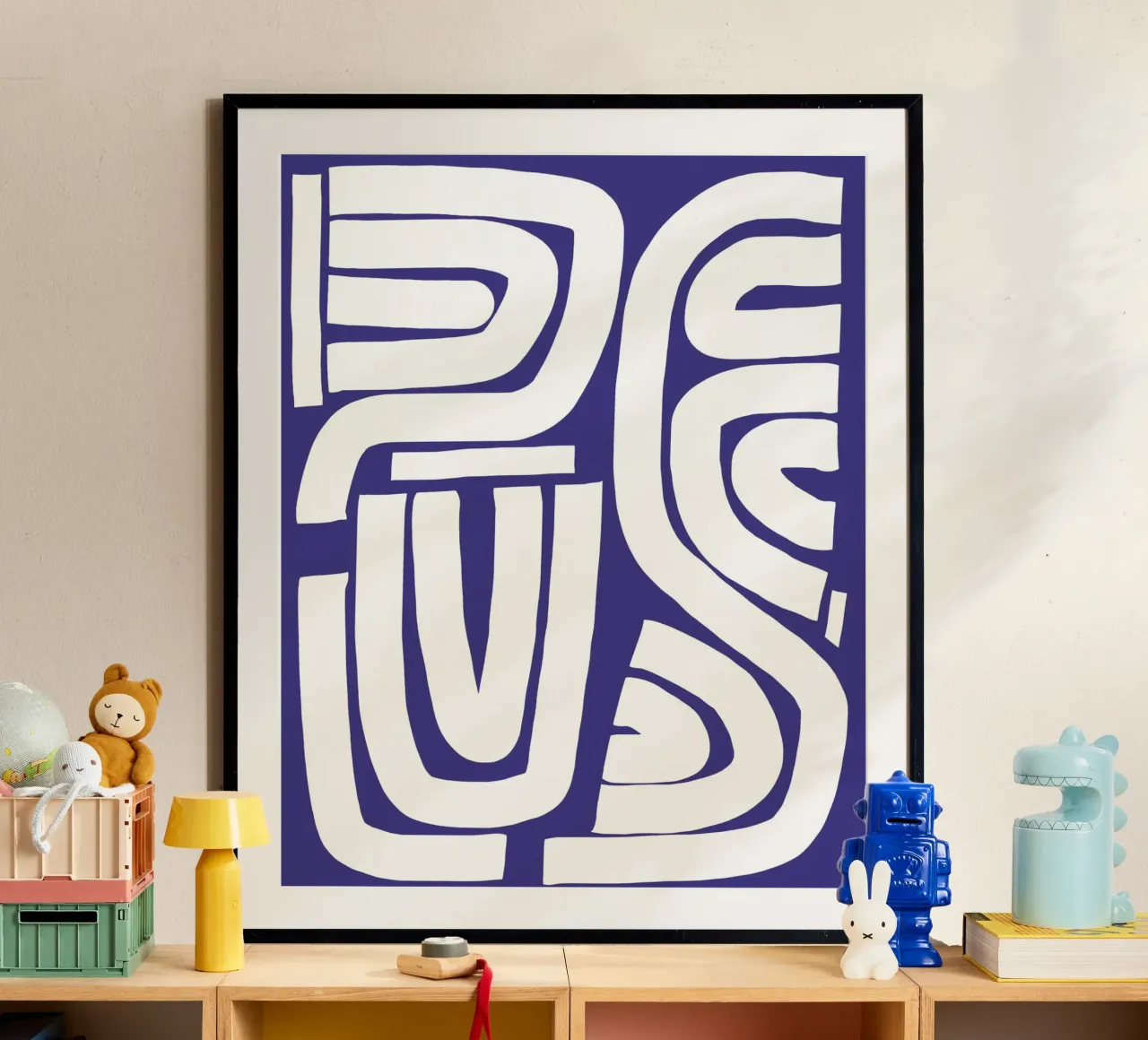 Linea decorativa in grassetto poster da Little Dean