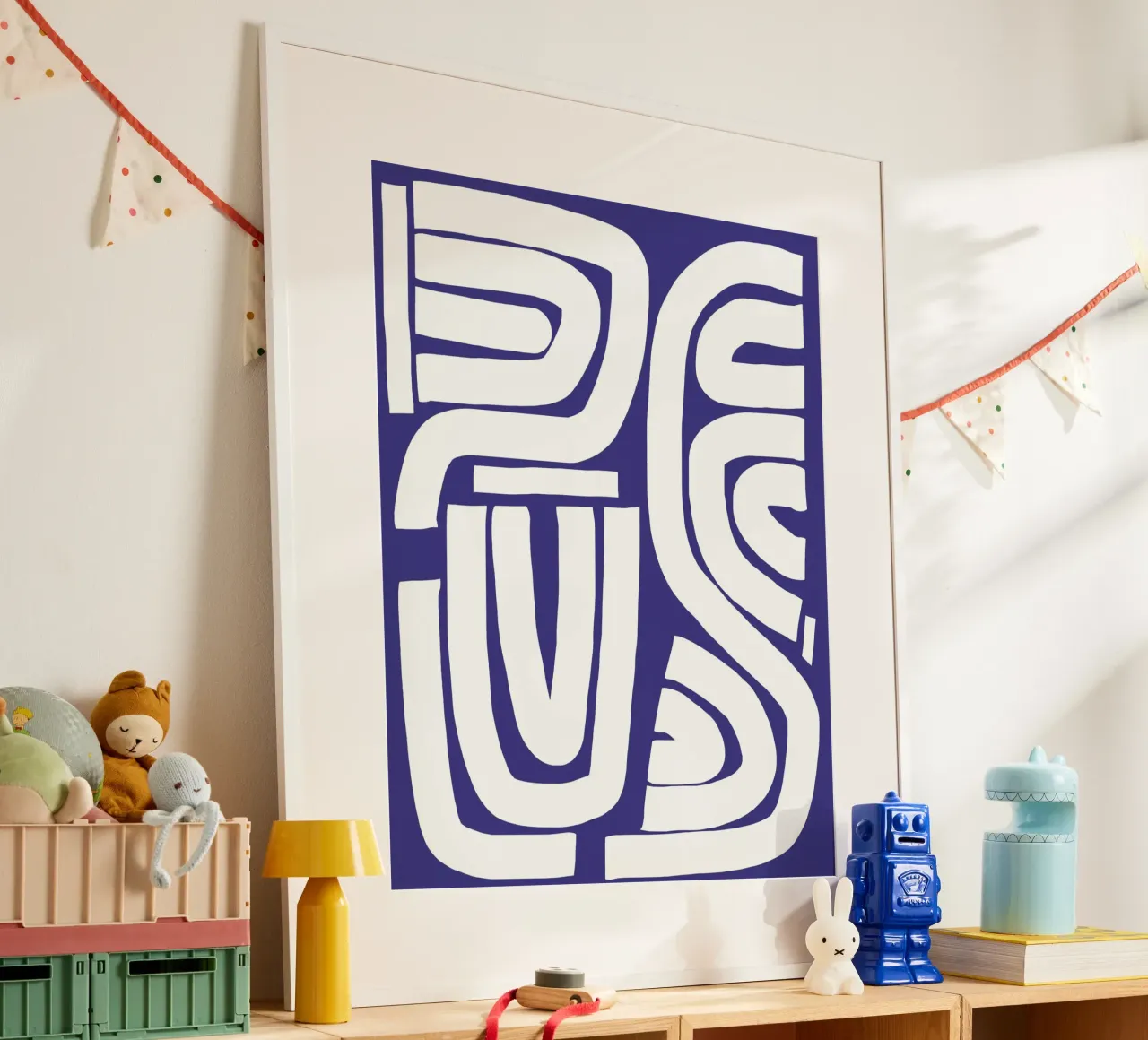 Linea decorativa in grassetto poster da Little Dean