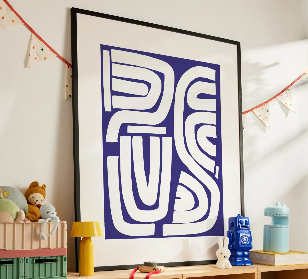 Linea decorativa in grassetto poster da Little Dean