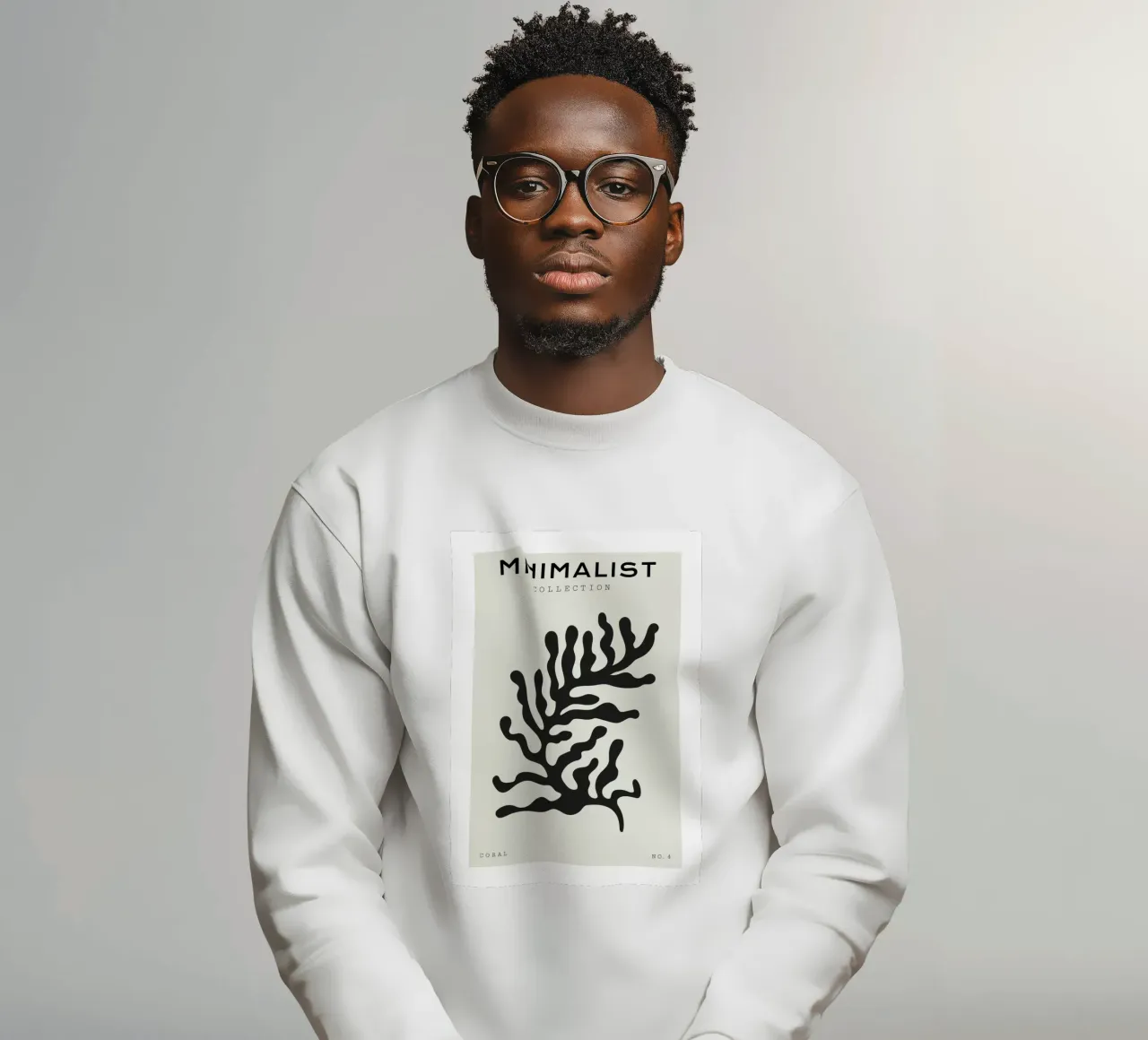 Boho Bohemian 4 Soft Coral 4 felpa da Boho Print Collection