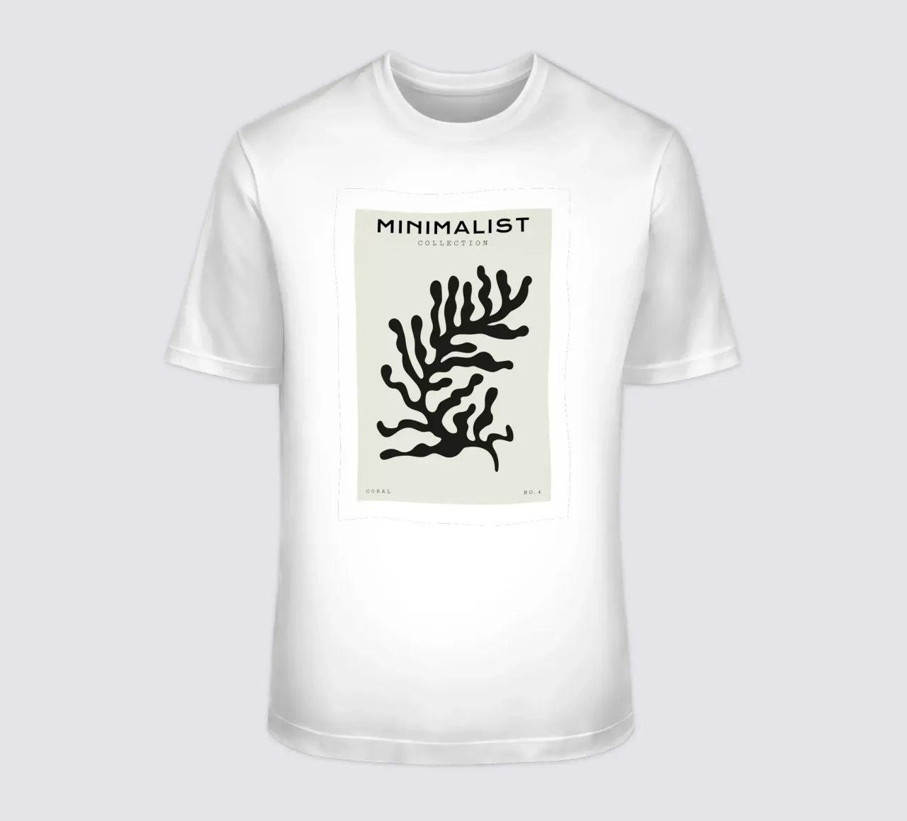 Boho Bohemian 4 Soft Coral 4 t-shirt by Boho Print Collection