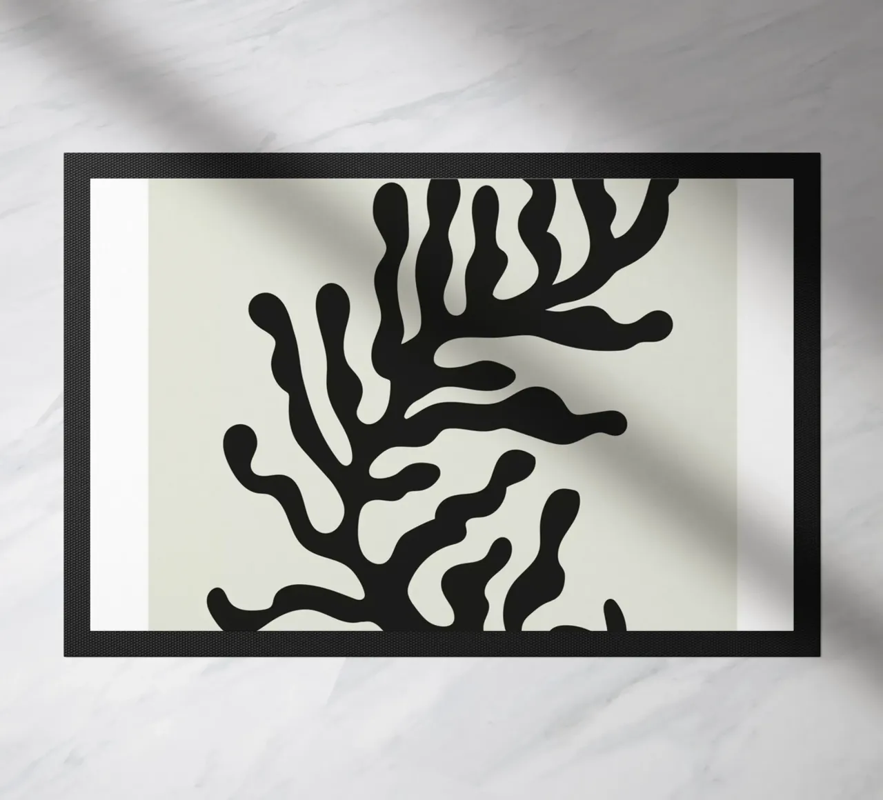 Boho Bohemian 4 Soft Coral 4 doormat by Boho Print Collection