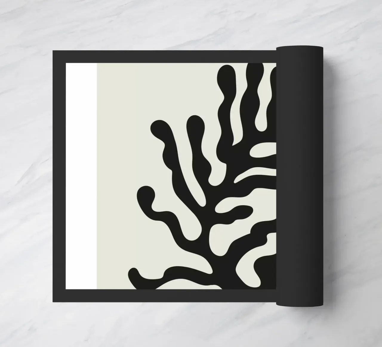 Boho Bohemian 4 Soft Coral 4 doormat by Boho Print Collection
