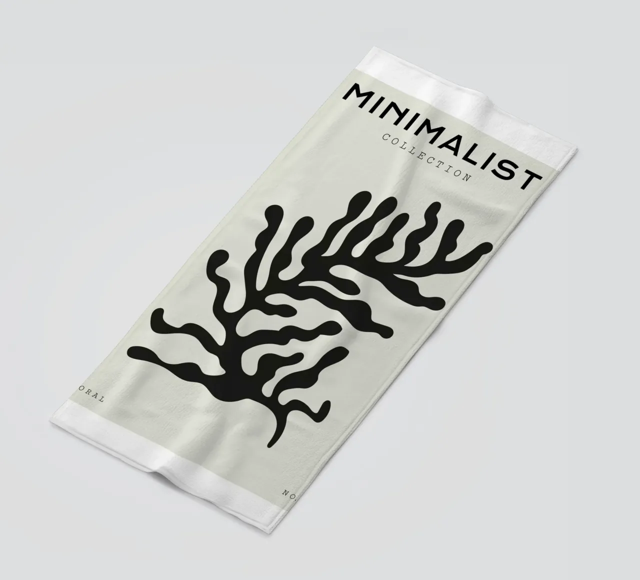 Boho Bohemian 4 Soft Coral 4 telo mare da Boho Print Collection