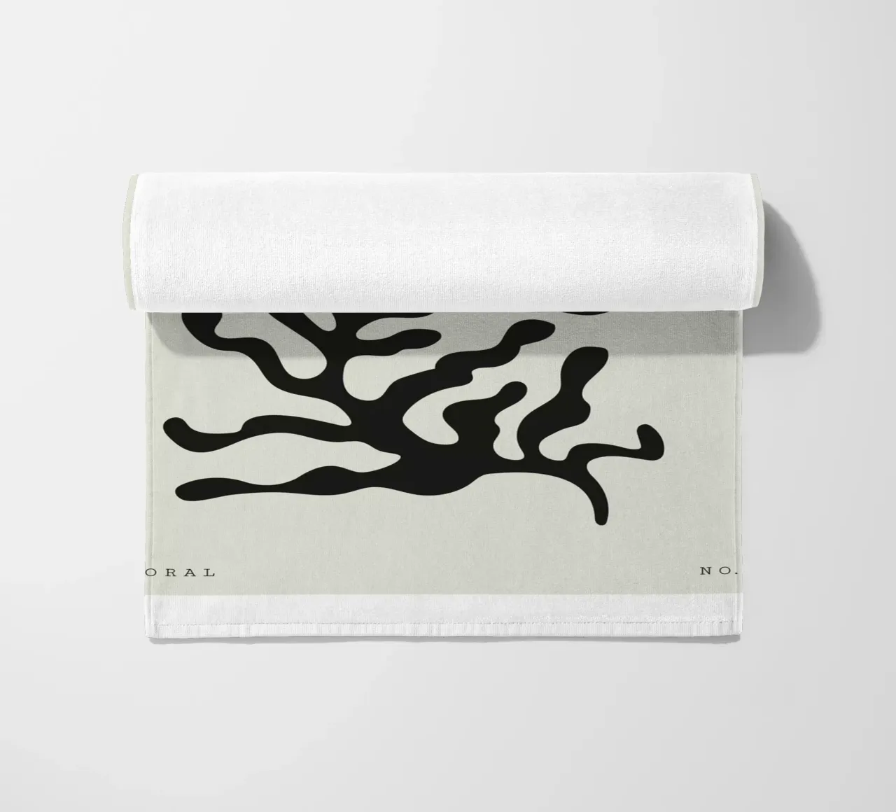 Boho Bohemian 4 Soft Coral 4 telo mare da Boho Print Collection