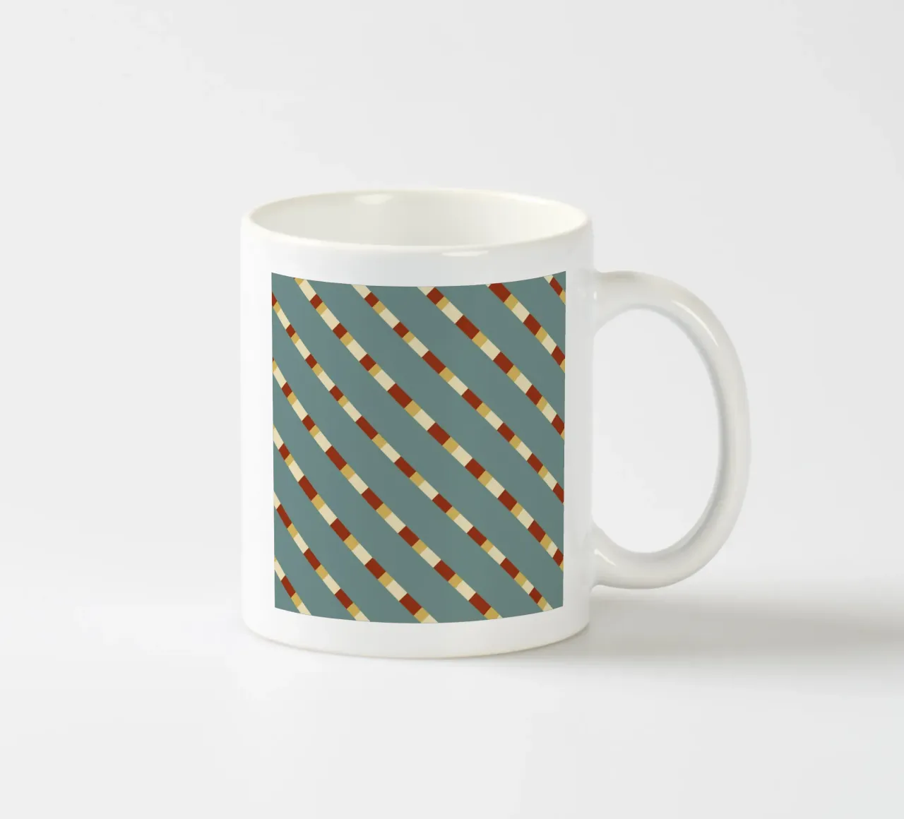 Tessitura a righe 14 tazza in ceramica da Little Dean