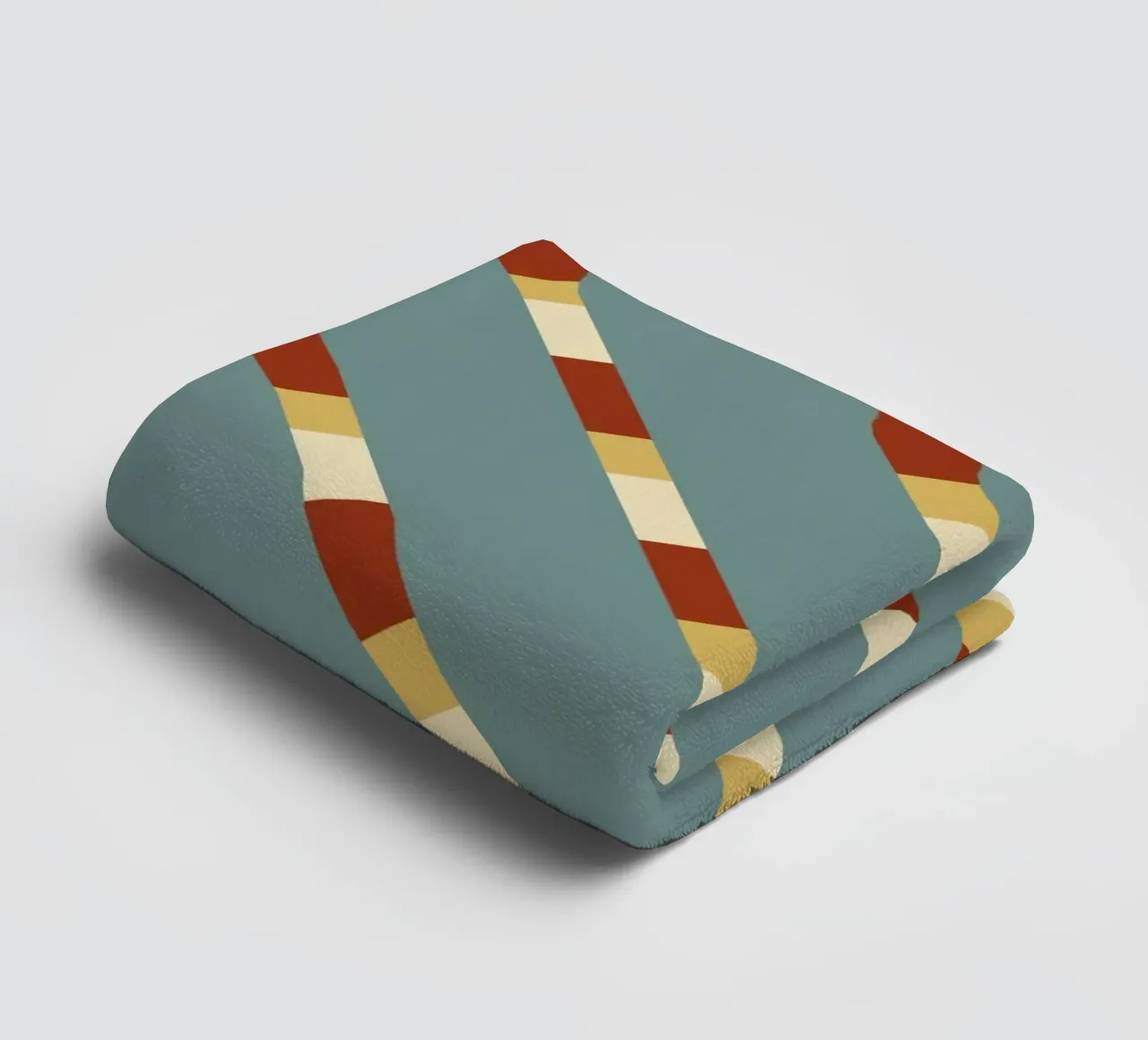 Weaving stripe pattern 14 towel by Little Dean