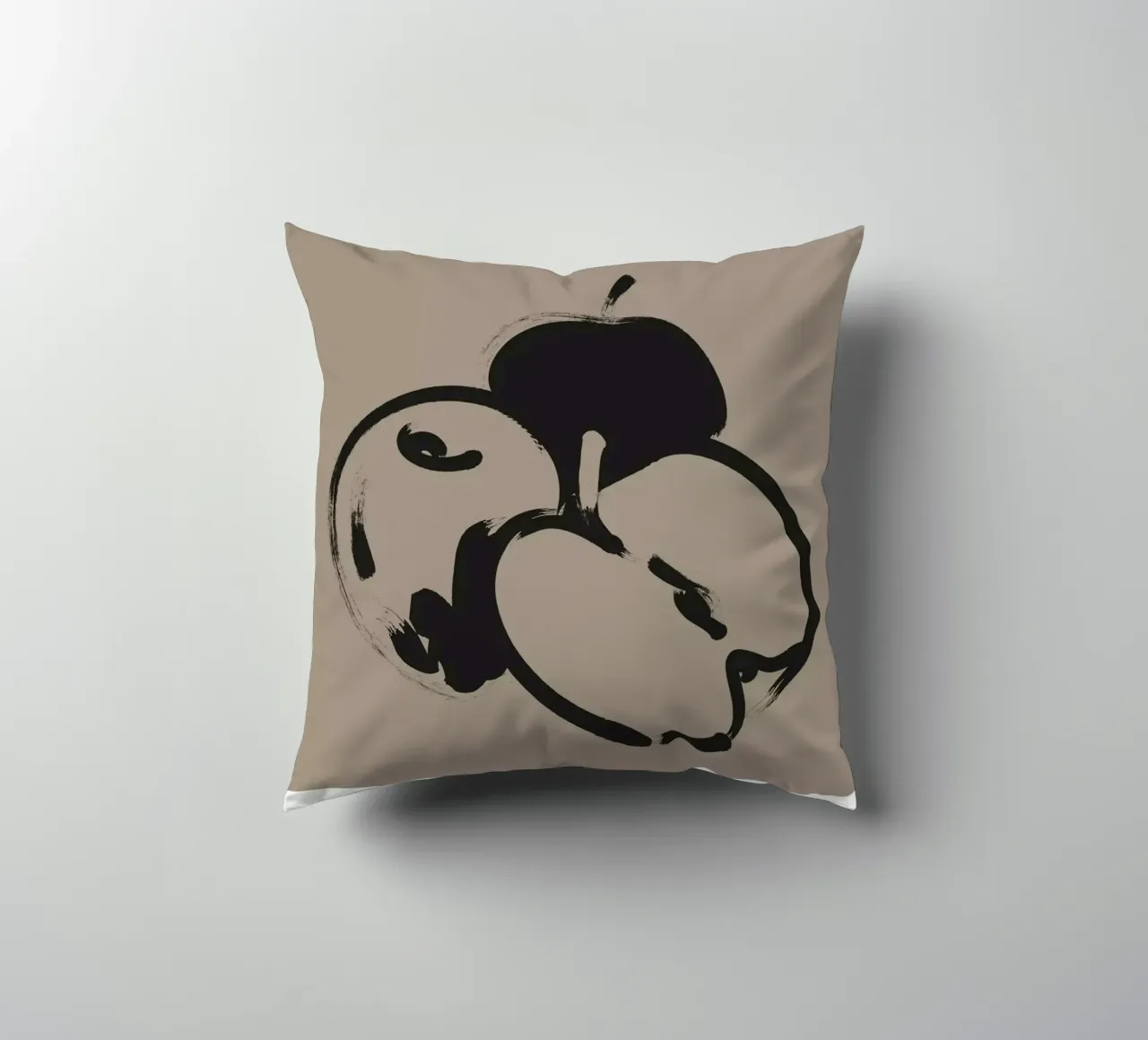 Boho Bohemian 5 Apples cuscino da Boho Print Collection