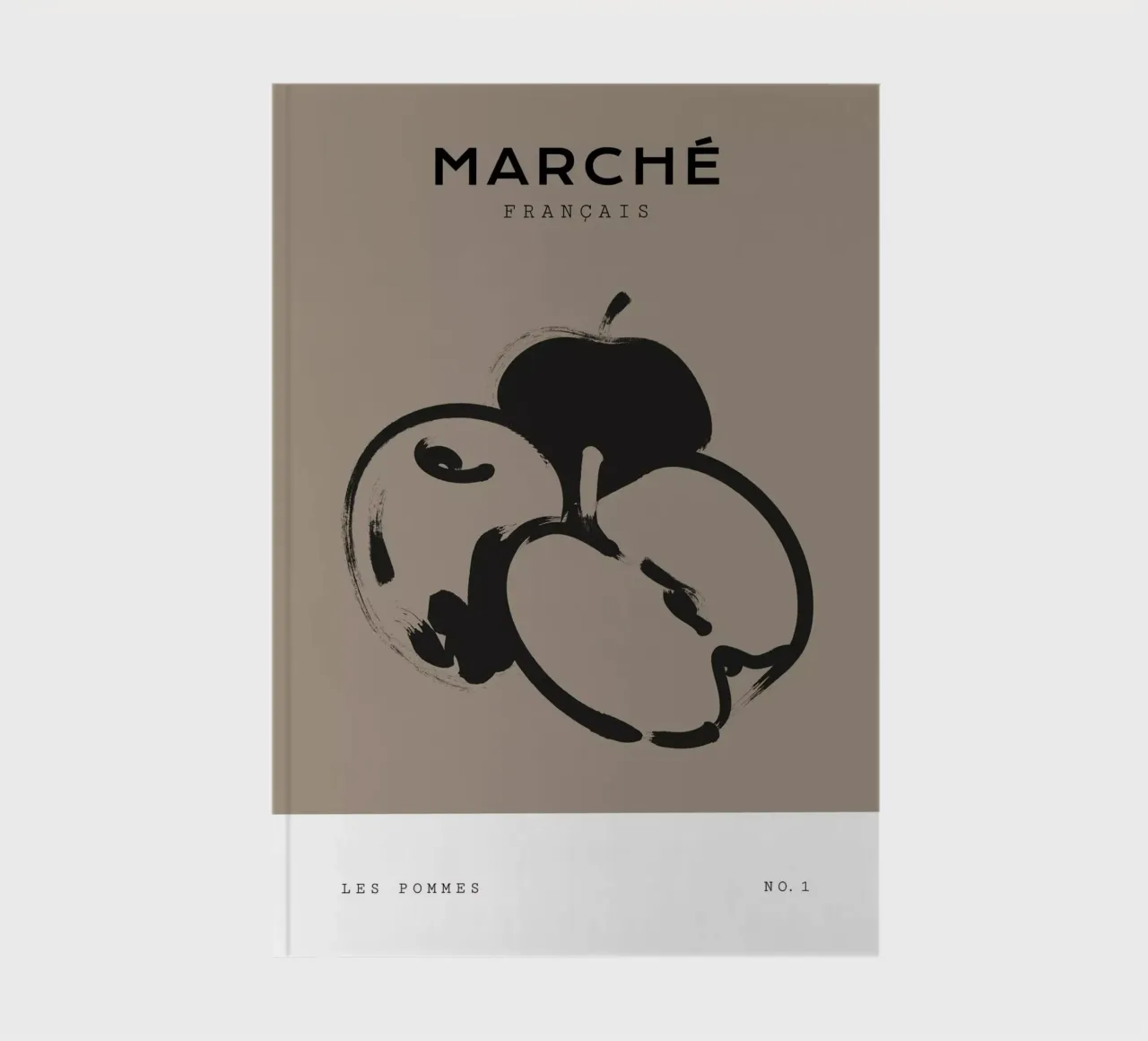 Boho Bohemian 5 Apples notebook by Boho Print Collection