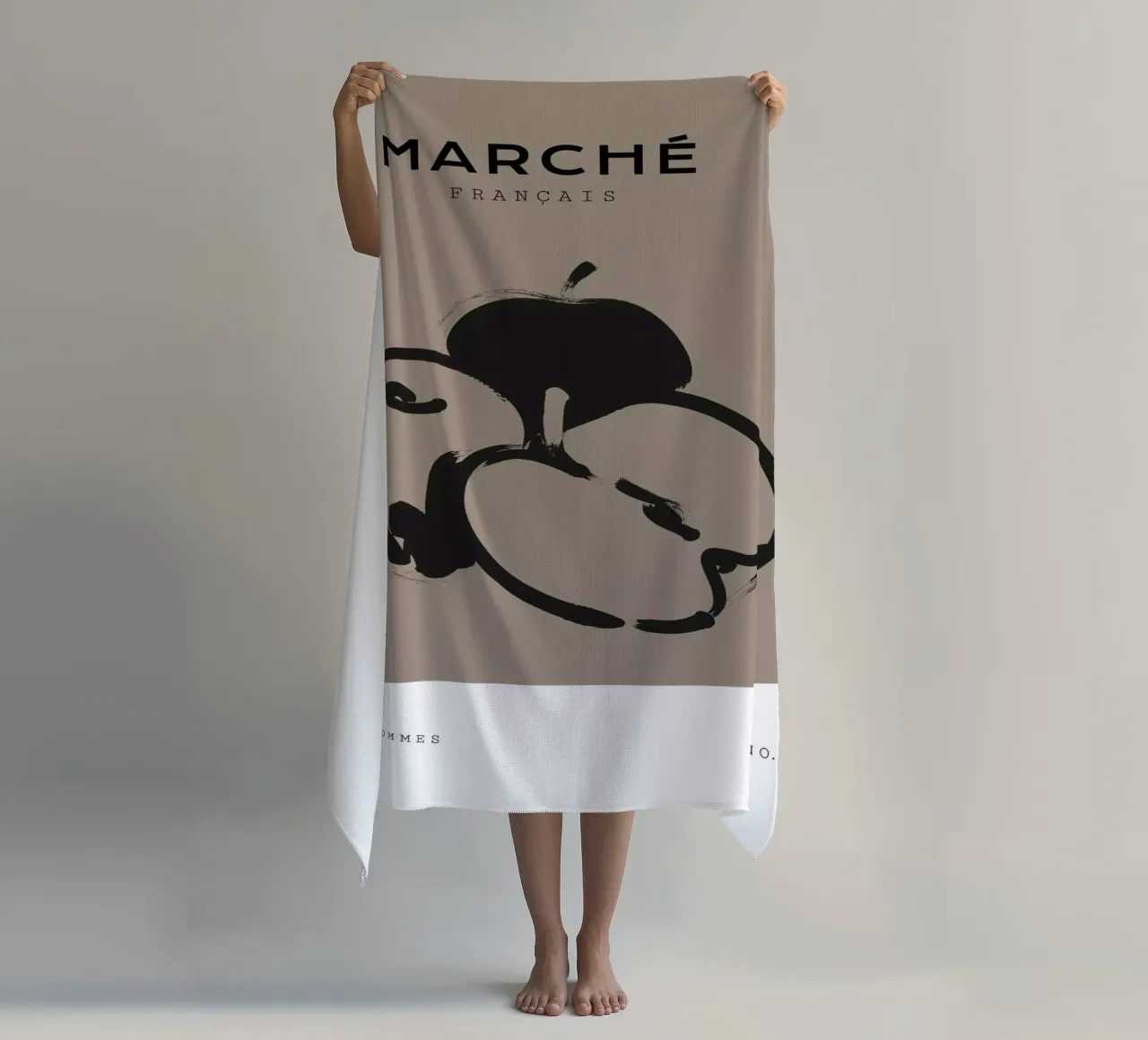 Boho Bohemian 5 Apples telo mare da Boho Print Collection